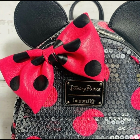 Minnie Polkadots Sequence Backpack - Picture 4 of 8